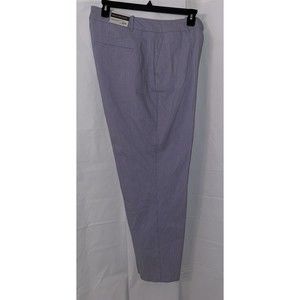 Lord & Taylor Kelly High Rise Straight Leg Ankle Length Chambray Size 22W